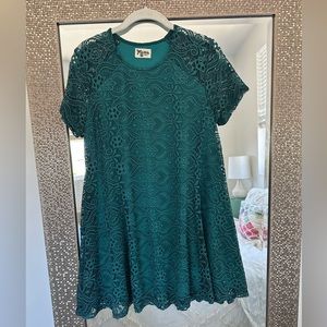 Show Me Your Mumu 💚🩵 Small Mini Dress